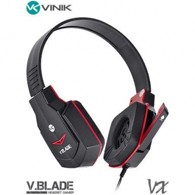 FONE HEADSET GAMER V BLADE LINHA VX PT/VM